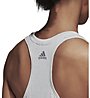 adidas Magic Logo - top fitness - donna, White