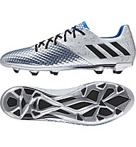 adidas Messi 16.2 FG - scarpa da calcio, Silver/Blue