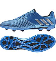 adidas Messi 16.2 FG - scarpe da calcio per terreni compatti, Blue