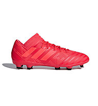 adidas Nemeziz 17.3 FG Junior - scarpe da calcio terreni compatti - bambino, Red