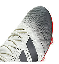adidas Nemeziz 18.3 FG - Fußballschuhe normale Rasenplätze, White/Red/Black