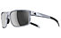 adidas Whipstart - Sportbrille, Grey Transparent Shiny-Chrome Mirror