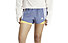 adidas Own the Run 2IN1 - pantaloni running - donna, Light Blue/Yellow