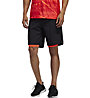 adidas Own The Run 2N1 - pantaloni running - uomo, Black/Red