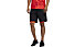 adidas Own The Run 2N1 - pantaloni running - uomo, Black/Red