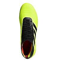 adidas Predator 18.1 FG - Fußballschuhe für festen Boden, Black/Lime/Orange