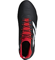 adidas Predator 18.1 FG - Fußballschuhe Rasenplätze - Herren, Black/Red/White