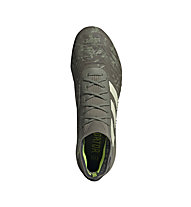 adidas Predator 19.1 FG - scarpe da calcio terreni compatti, Green/Sand/Yellow