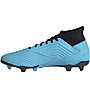 adidas Predator 19.3 FG - scarpe da calcio terreni compatti, Light Blue/Black