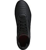 adidas Predator 19.3 FG - Fußballschuhe kompakte Rasenplätze, Black