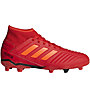 adidas Predator 19.3 FG JR - scarpe da calcio terreni compatti - bambino, Red