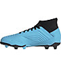 adidas Predator 19.3 FG JR - scarpe da calcio terreni compatti - bambino, Light Blue/Black