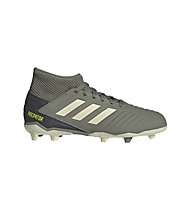adidas Predator 19.3 FG JR - scarpe da calcio terreni compatti - bambino, Green/Yellow/Sand