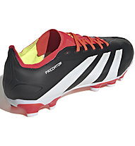 adidas Predator 24 League Low MG - scarpe da calcio multisuperfici, Black/Red