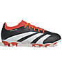 adidas Predator 24 League Low MG Jr - scarpe da calcio multisuperfici - ragazzo, Black/White/Orange