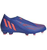 adidas Predator Edge.3 LL FG Jr - Fußballschuh für festen Boden - Jungs, Blue/Orange