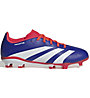 adidas Predator League FG Jr - scarpe da calcio per terreni compatti - bambini, Blue/Red/White
