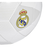 adidas Real Madrid FBL Ball - pallone da calcio, White/Grey/Black