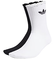 adidas Originals Ruffle Crew - Socken (2 Paar) , Black/White