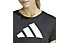 adidas Run It - Runningshirt - Damen, Black/White