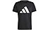 adidas Run It - Runningshirt - Herren, Black