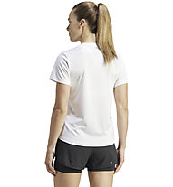 adidas Run It - Runningshirt - Damen, White/Black