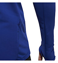 adidas Supernova 1/4 Zip - Laufshirt Langarm - Herren, Blue