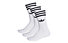adidas Originals Solid Crew Sock 3 Pack - calzini fitness, White