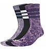 adidas Stonewash 3P W - kurze Socken - Damen, Purple/Black