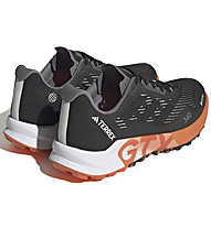 adidas Terrex Agravic Flow GORE-TEX 2 - Trailrunningschuhe - Herren, Black/Orange