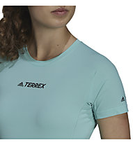 adidas Terrex Parley Agravic TR Allround - maglia trail running - donna, Green