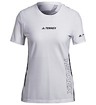 adidas Terrex Parley Agravic TR Pro - Trailrunningshirt - Damen, White/Black