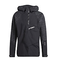 adidas Terrex Techrock Rain.RDY - giacca trekking - uomo, Black