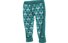 adidas Techfit Printed Capri pantaloni corti fitness donna, Eqt Green/Print