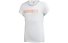 adidas Training Cool - T-shirt fitness - ragazza, White/Rose