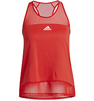 adidas Training H.Rdy T - top fitness - donna, Red