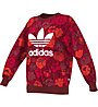 adidas Originals Trefoil Sweater Felpa fitness donna, Red