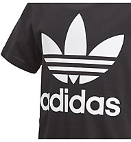 adidas Originals Trefoil - T-shirt - bambino, Black