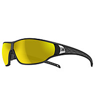 adidas Tycane Large - occhiali da sole, Black Matt-Gold Mirror