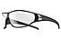adidas Tycane Large - occhiali da sole, Black Shiny/Clear Grey