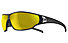adidas Tycane Large - Sportbrille, Black Matt-Gold Mirror