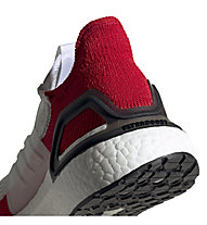 adidas UltraBOOST 19  - Laufschuhe Neutral - Herren, White/Red/Black