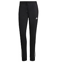 adidas 3 Stripes W - pantaloni fitness - donna, Black