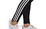 adidas W 3S Leg - pantaloni lunghi fitness - donna, Black/White