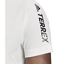 adidas Terrex Agravic All.Around Tee - Laufshirt - Damen, White