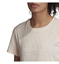 adidas W's Brilliant Basics - T-Shirt Fitness - Damen, Rose