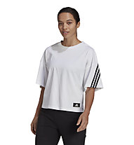 adidas W Fi 3s - T-shirt - Damen, White