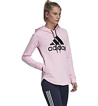 adidas Must Haves Badge of Sport Hoodie - Kapuzenpullover - Damen, Pink