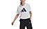 adidas W ST Logo - T-shirt - donna, White/Black