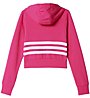 adidas Wardrobe Style Crop - giacca sportiva - ragazza, Pink/White